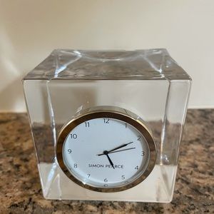 Simon Pearce Woodbury clock